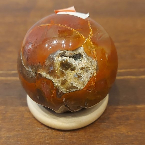 🔥 Sale 🔥 Red Jasper Smiling Buddha Sphere - Final Price - Picture 4 of 11